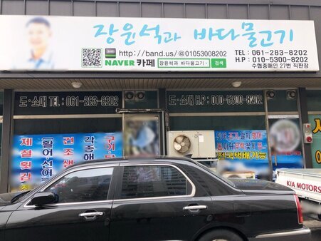 장윤석과바다물고기