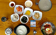 콩국수 한상