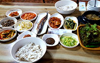 보리밥 한상
