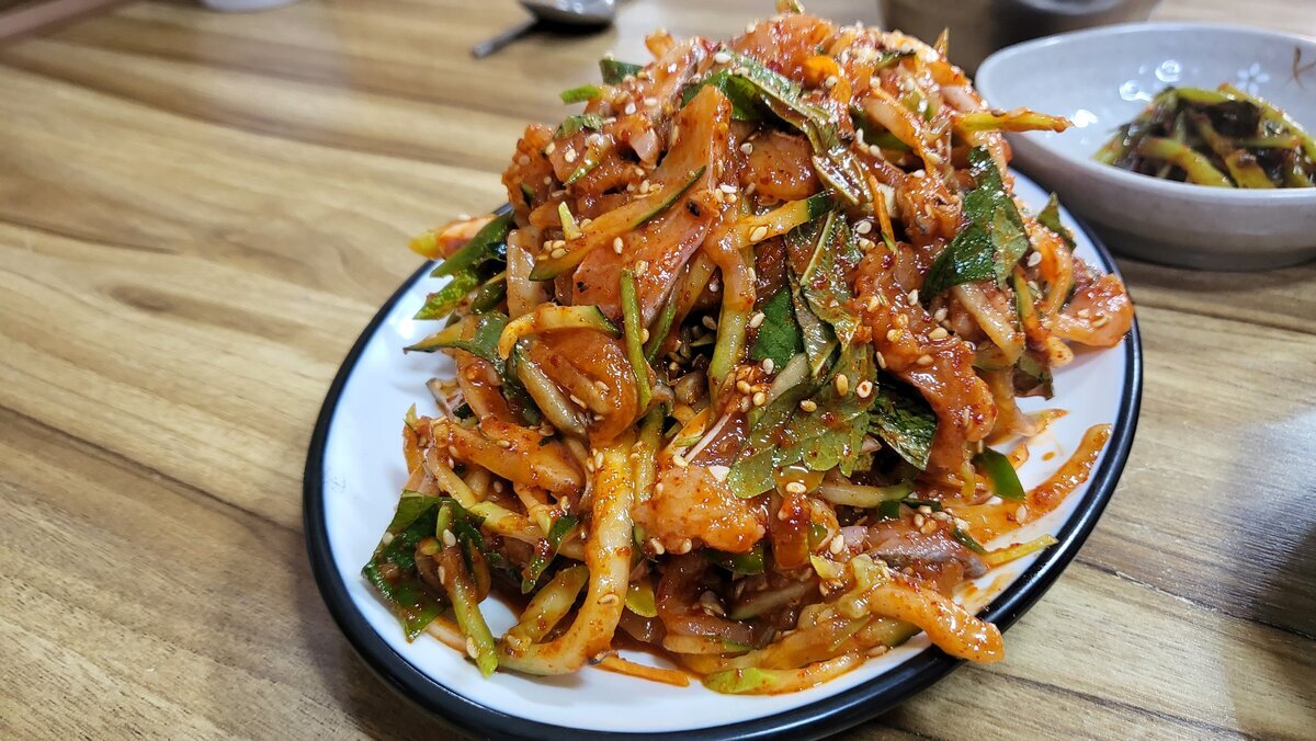 병어초무침